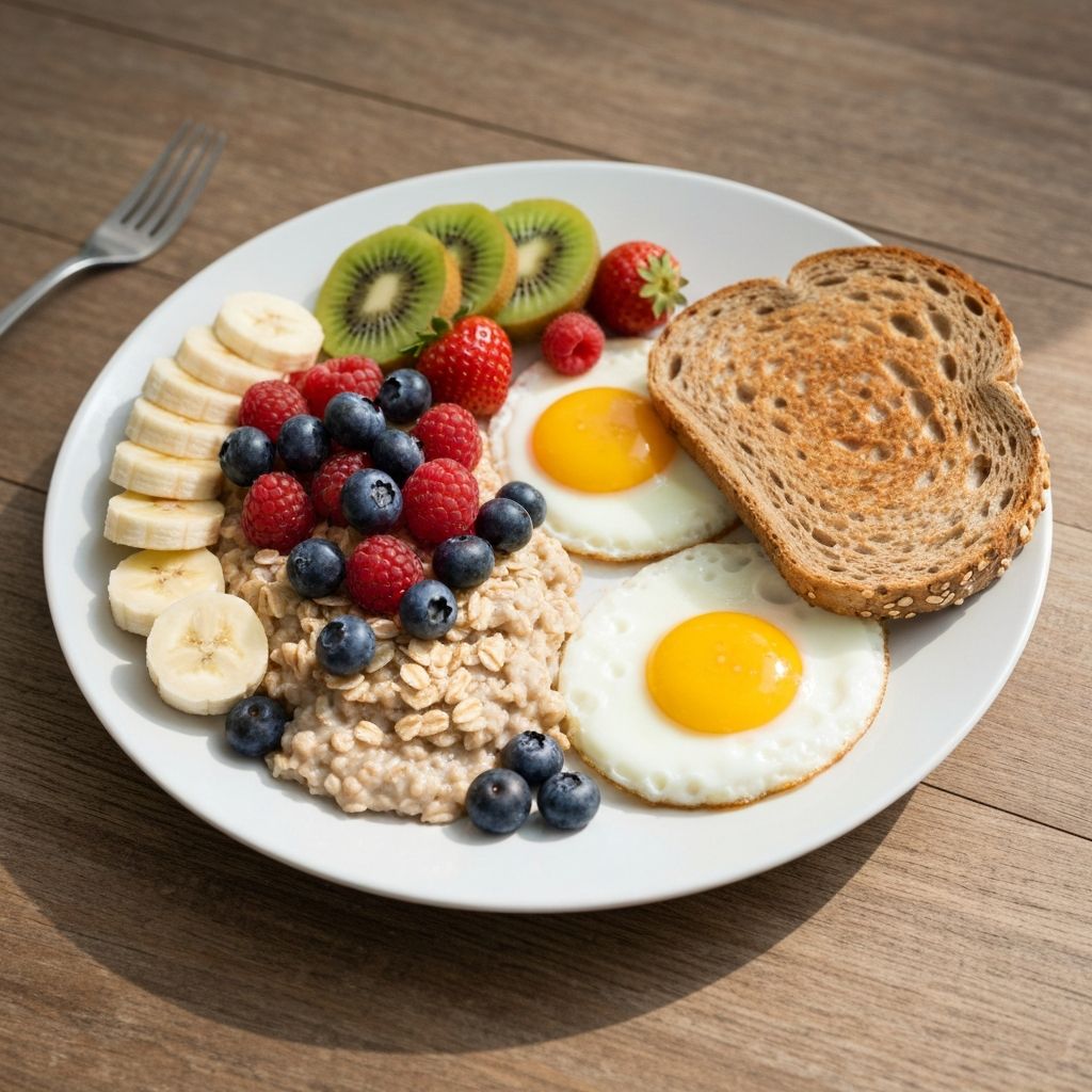 Terveellinen aamiainen